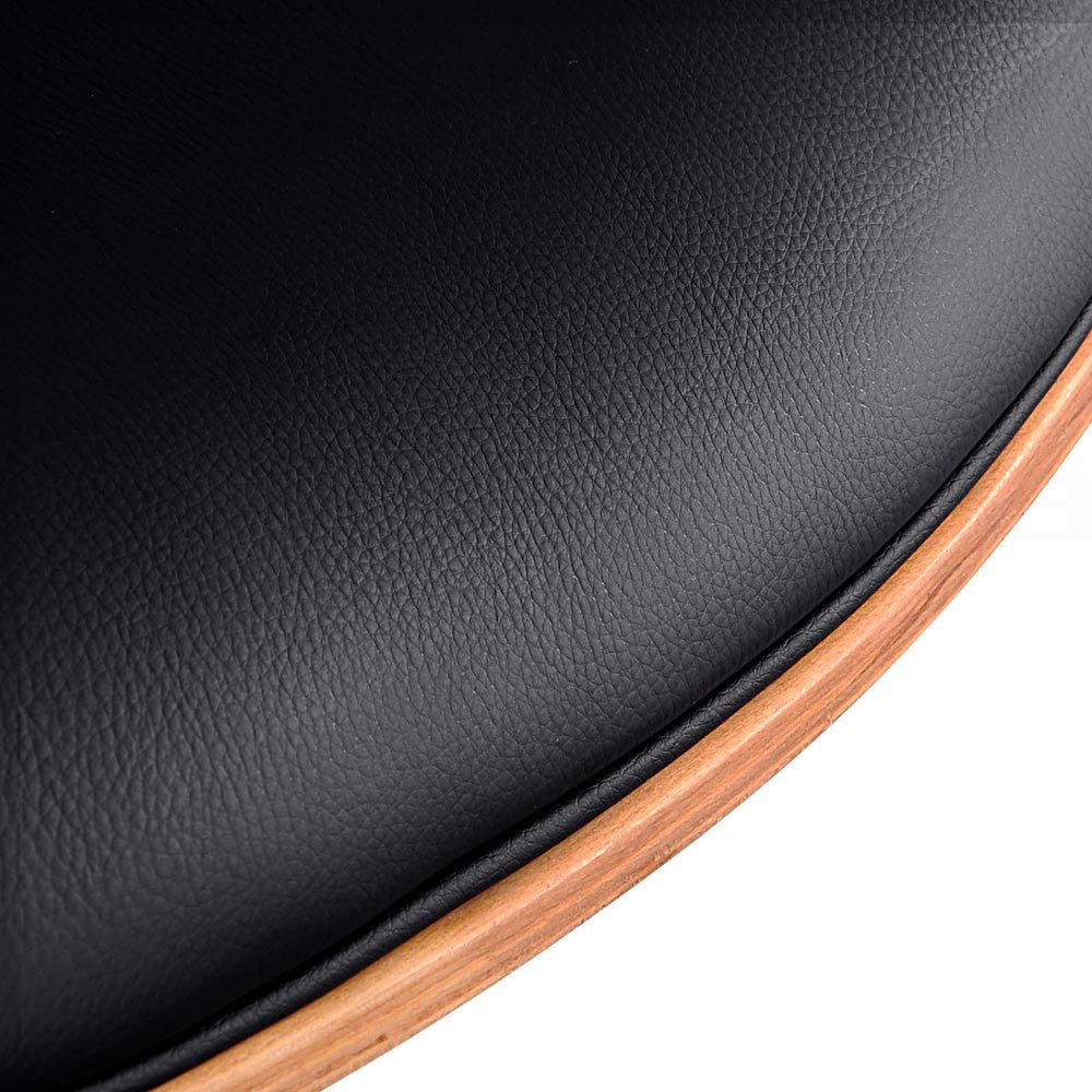 PU Leather Curved Office Chair