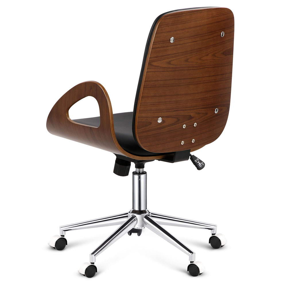 Executive Walnut Office Chair