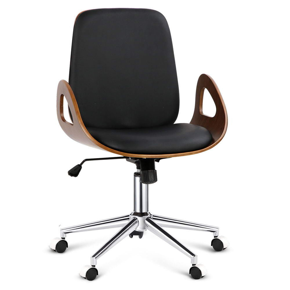 Executive Walnut Office Chair