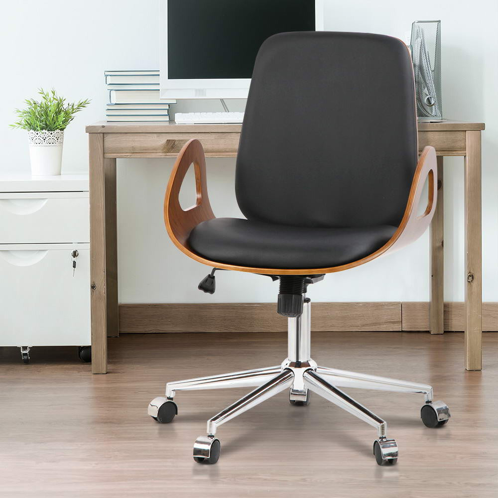 Executive Walnut Office Chair