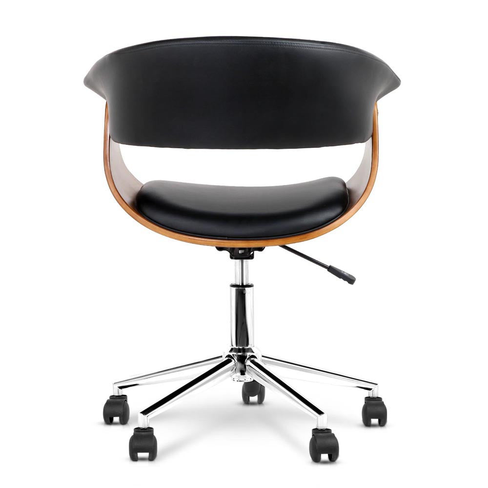 PU Leather Curved Office Chair