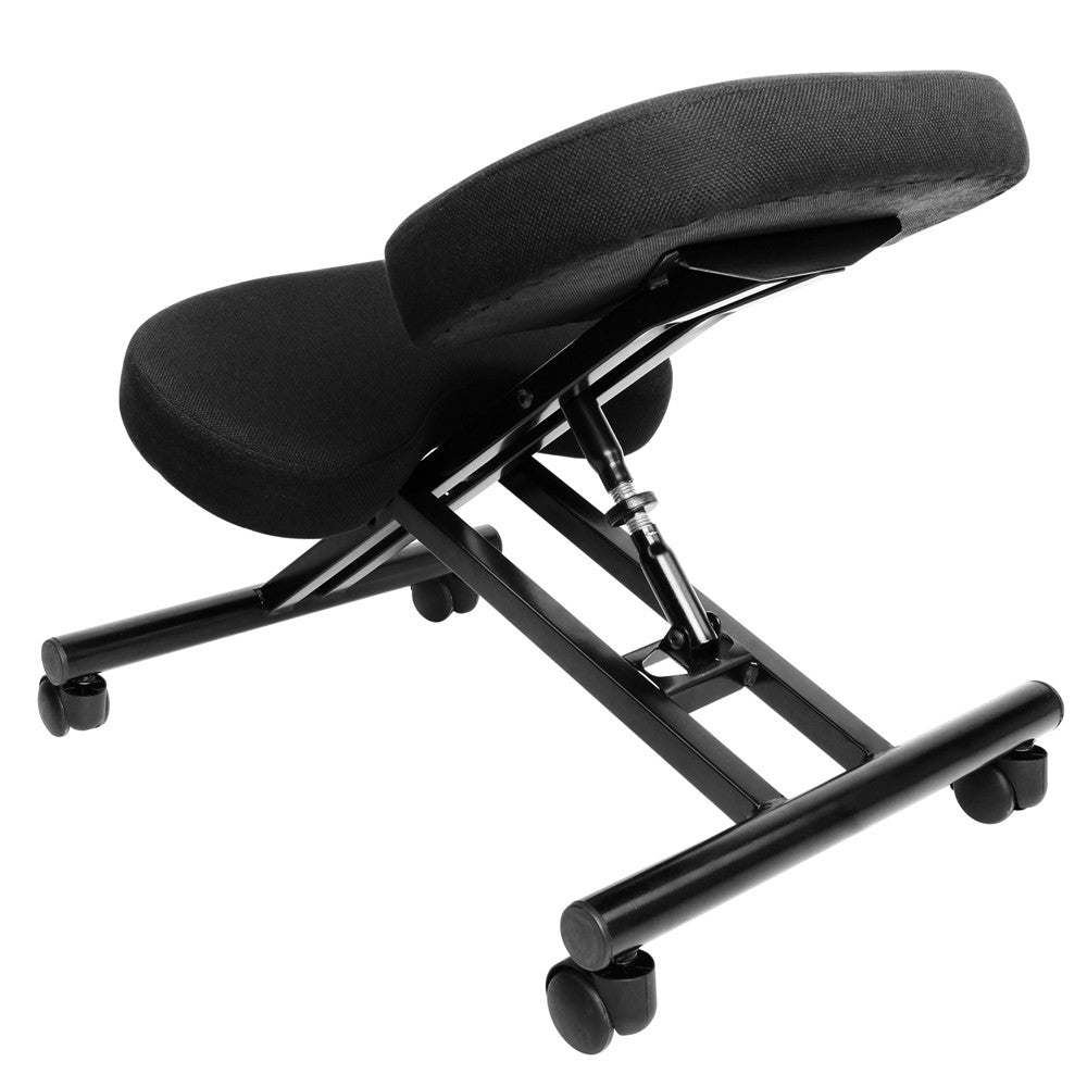 Adjustable Kneeling Chair Office Stool Black