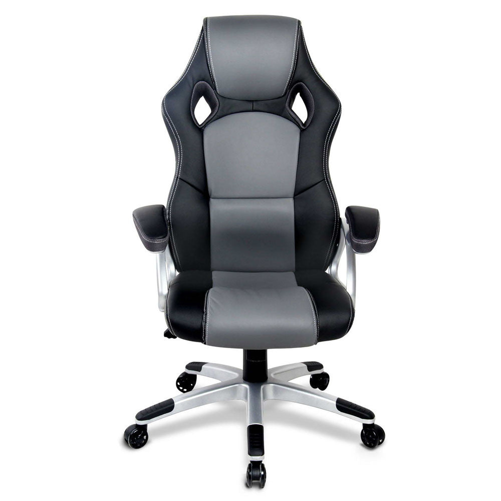 Racing Office Chair Black Grey