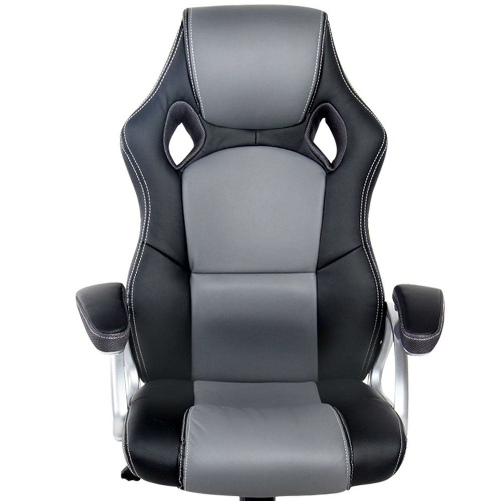 Racing Office Chair Black Grey