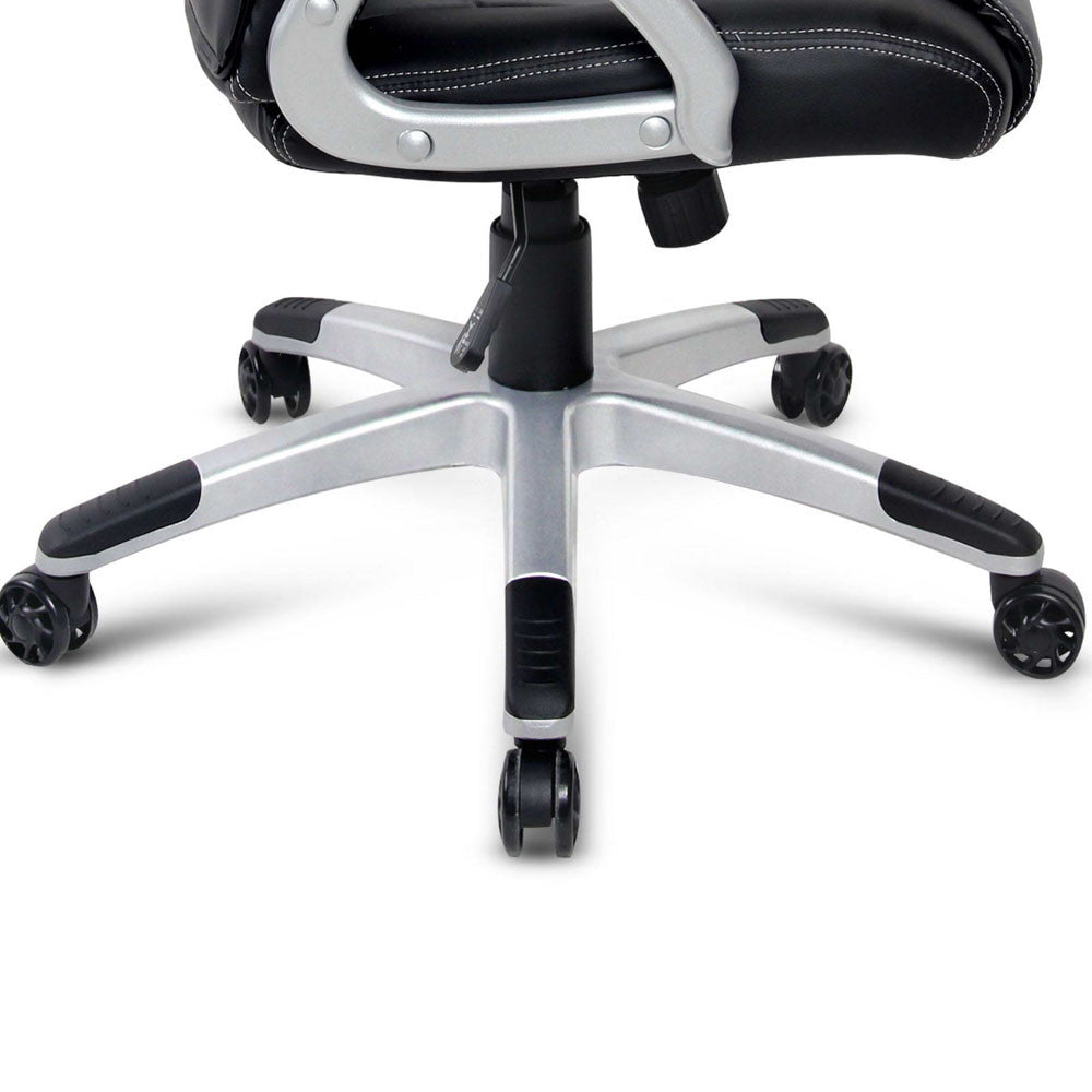 Racing Office Chair Black Grey