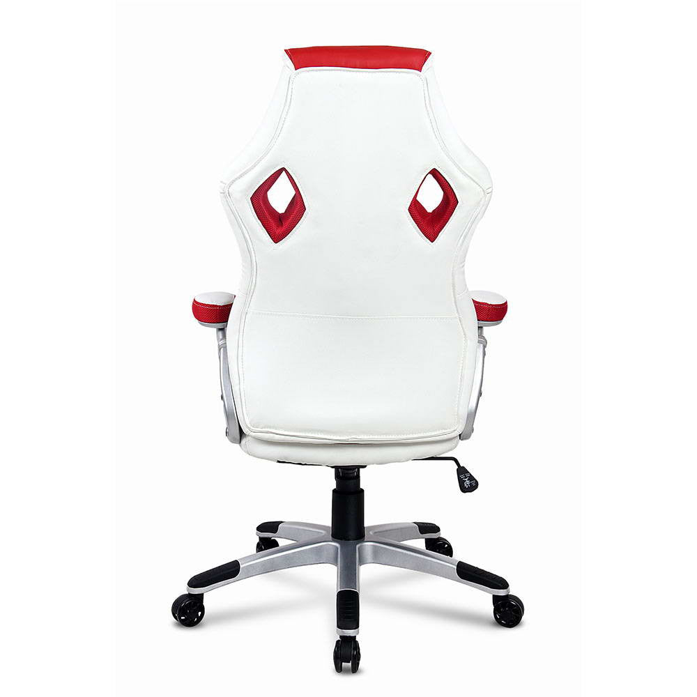 Racing Office Chair White Red