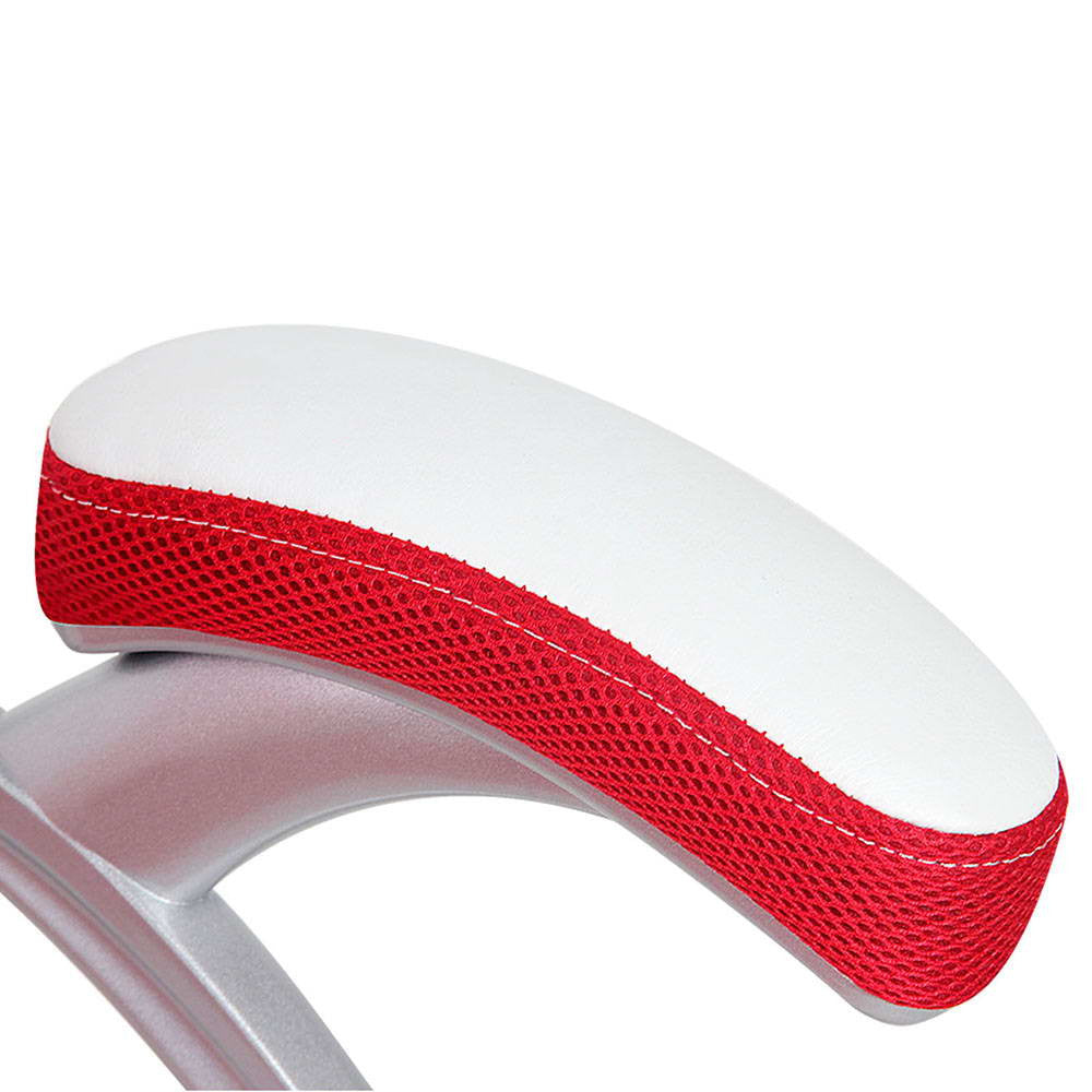 Racing Office Chair White Red