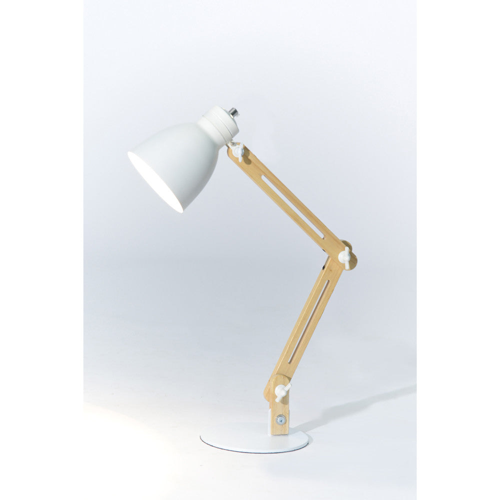 Table Lamp With White Shade