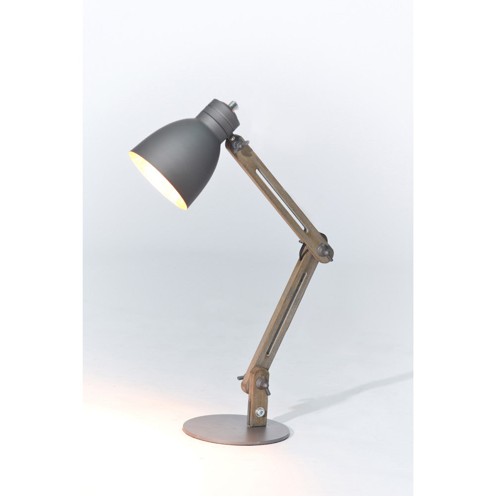 Floor Lamp With Aluminum Gourd Shade