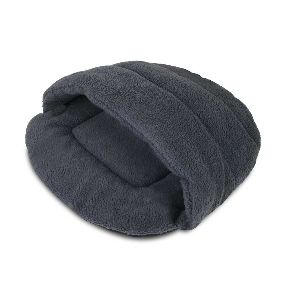 Cave Style Pet Bed Grey - Large