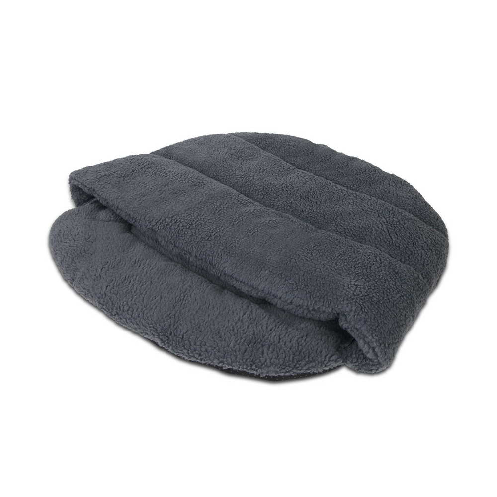 Cave Style Pet Bed Grey - Large