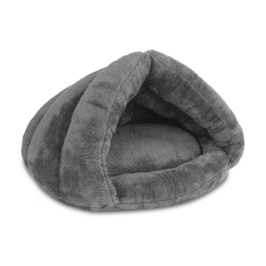 Cave Style Pet Bed Grey