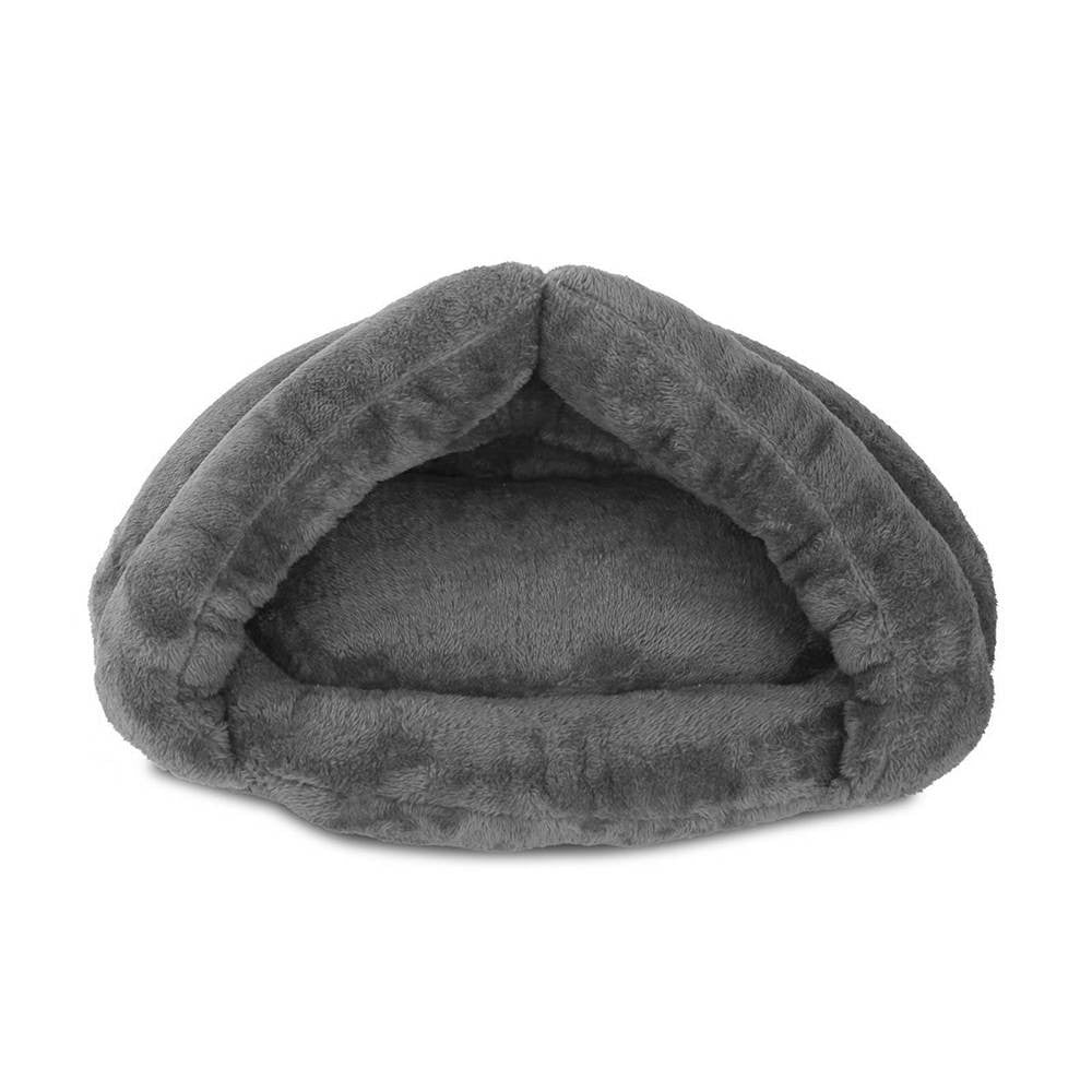 Cave Style Pet Bed Grey