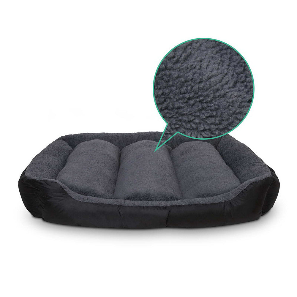 Waterproof Fleece Lined Dog Bed - Large