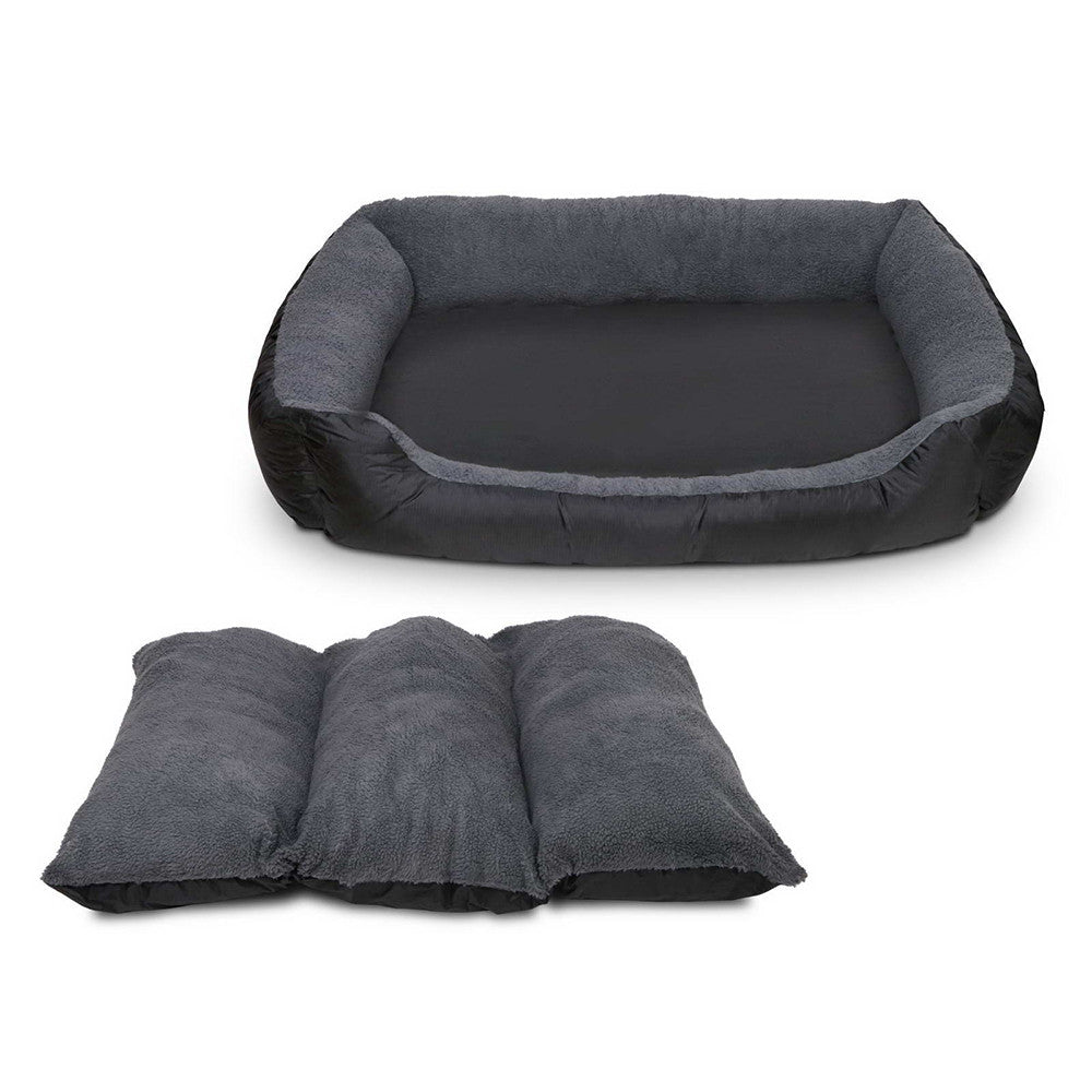 Waterproof Fleece Lined Dog Bed - Large