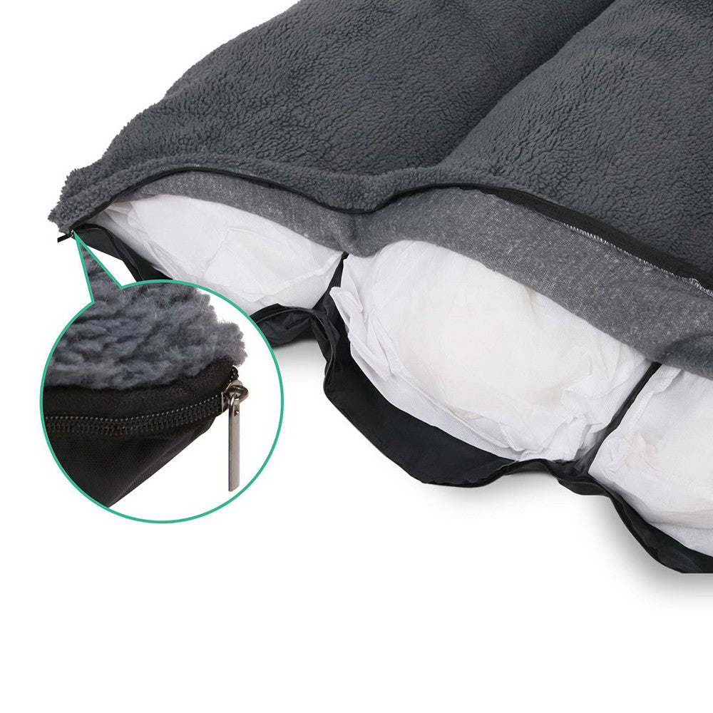 Waterproof Fleece Lined Dog Bed - Large