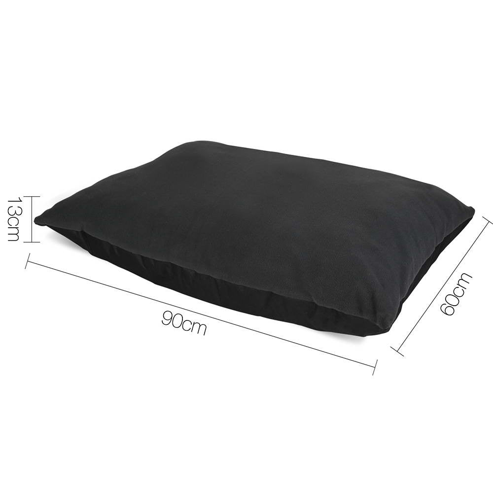 Pet Mat Cushion Bed XL Black