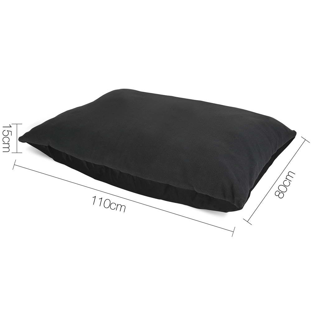 Pet Mat Cushion Bed XXL Black