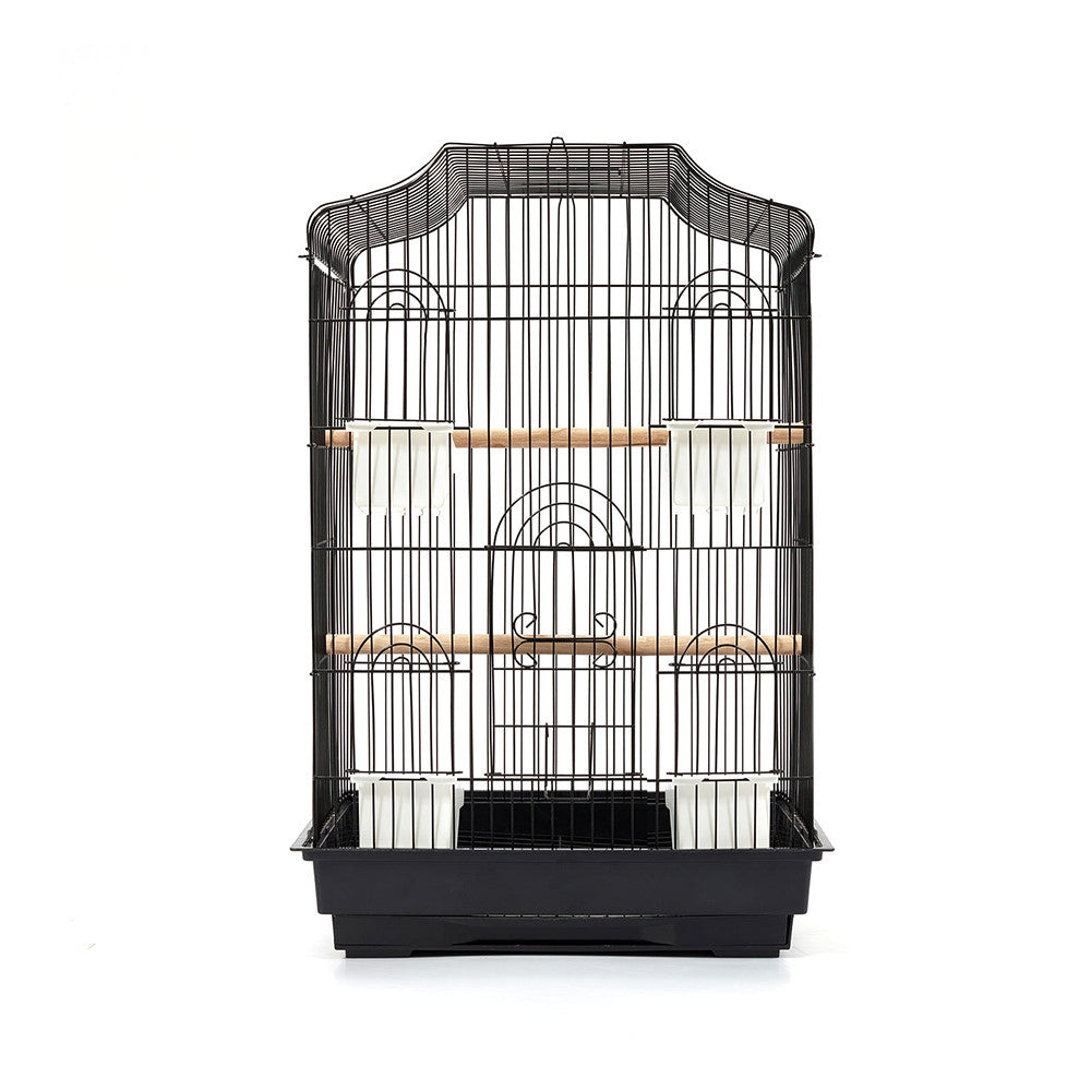 Pet Bird Cage Black Medium - 68CM