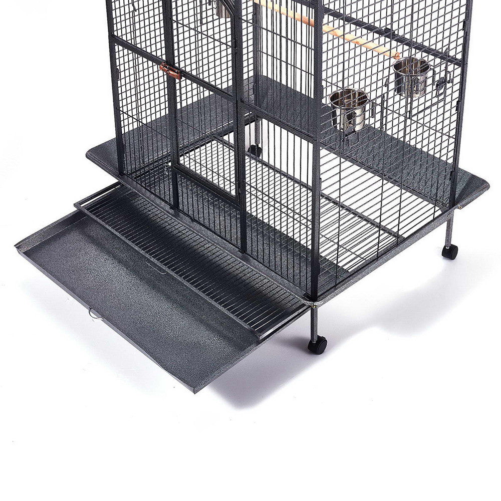 Large Bird Parrot Cage with Wheels