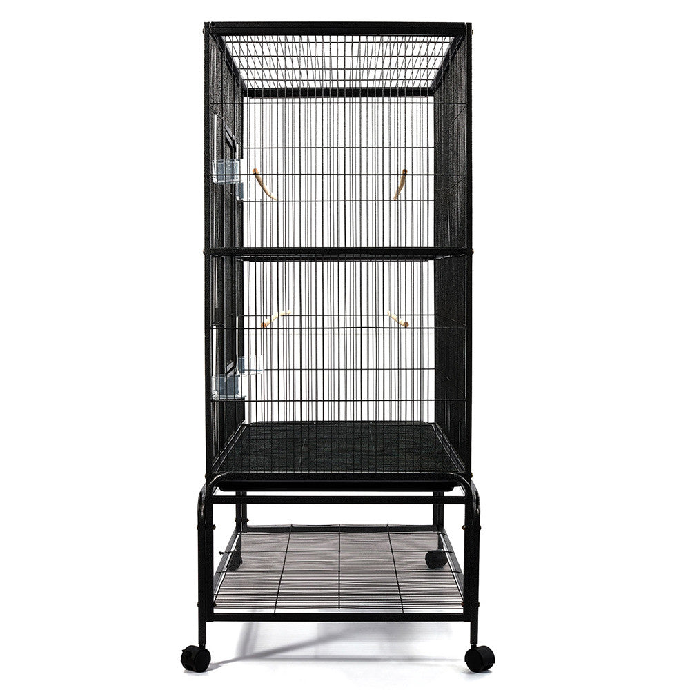 Pet Bird Cage Black Large - 140CM