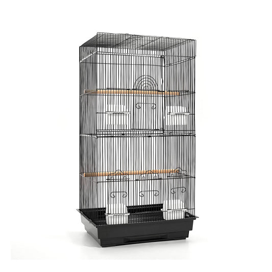 Pet Bird Cage Black Medium - 88CM