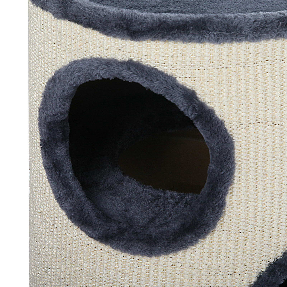 Soft Plush Cat Scratcher Condo - 3 Level – 70CM