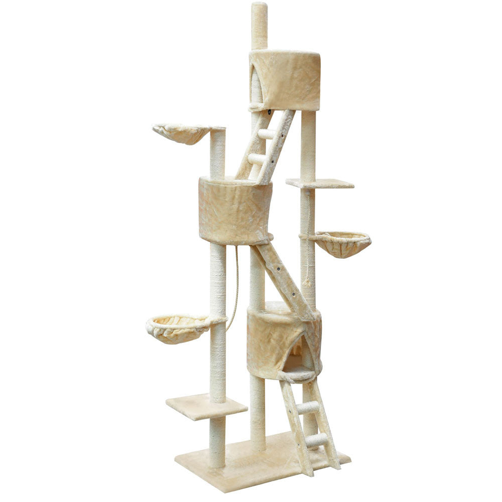 244CM Cat Tree - Beige 