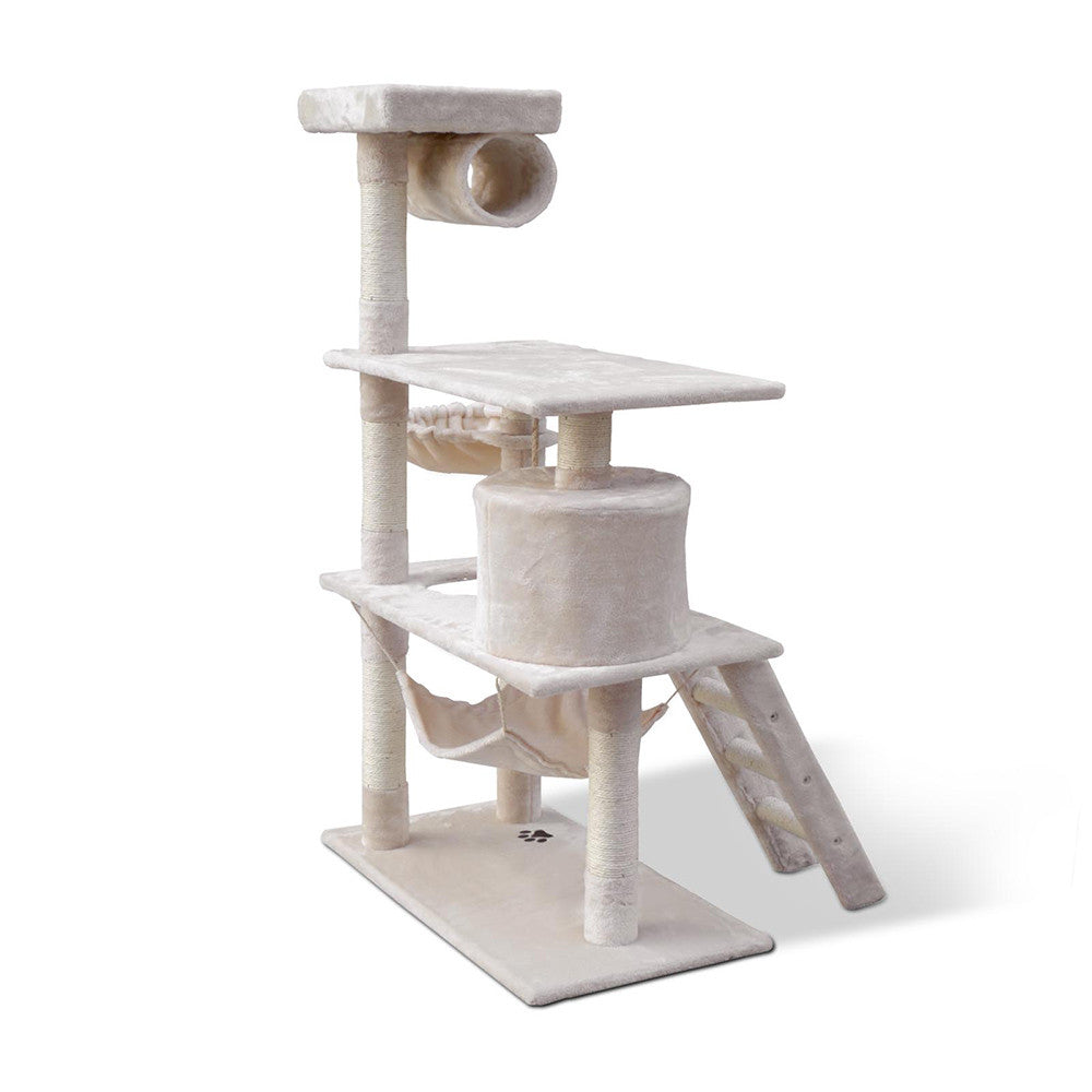 Cat Scratching Post  Tree House Condo 141cm Beige