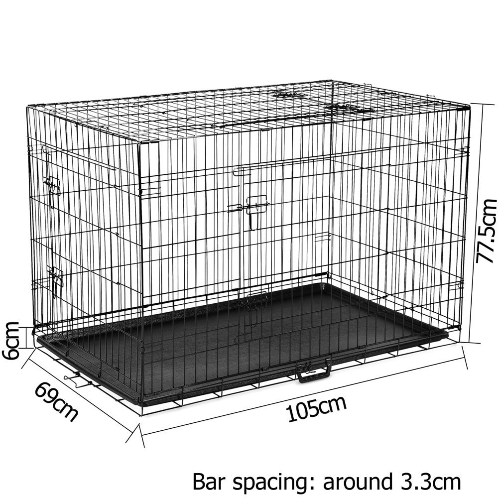 Foldable Pet Crate 42Inch