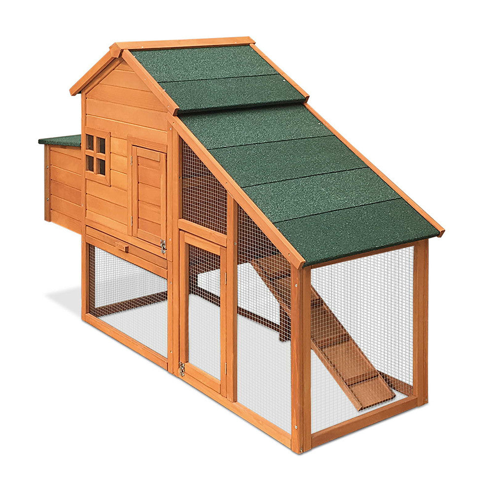 Wooden Pet Hutch with Nesting Box