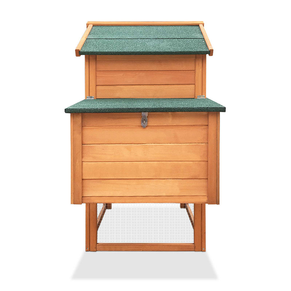 Wooden Pet Hutch with Nesting Box