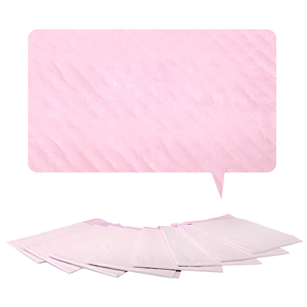 100 Puppy Pet Dog Toilet Training Pads Pink