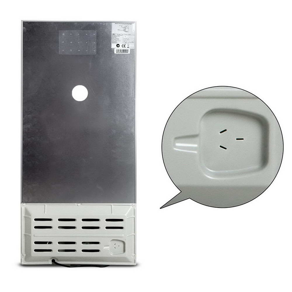 Upright 2-in-1 100L Fridge Freezer