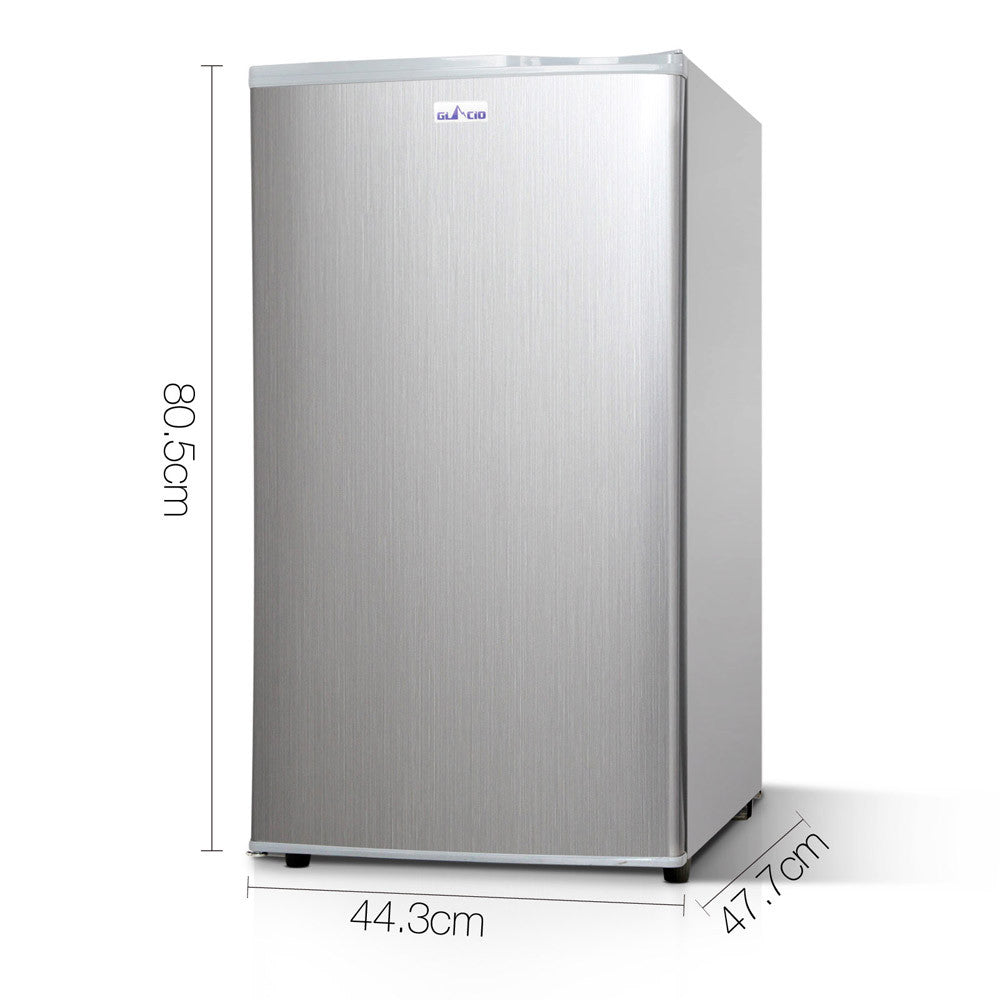 Upright 2-in-1 95L Caravan Bar Fridge Freezer