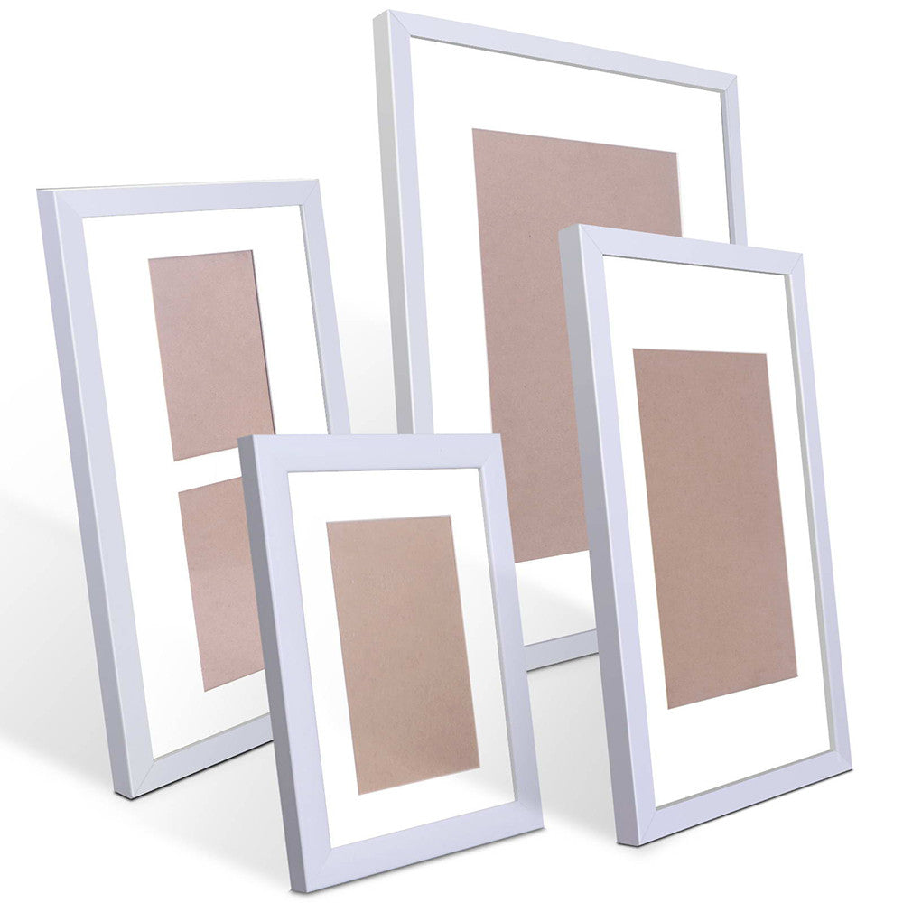 20pc Photo Frame Set - White