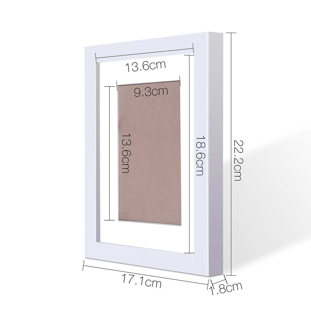 20pc Photo Frame Set - White