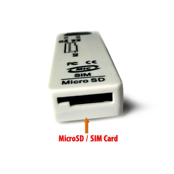 USB All-in-One Card Reader with MicroSD and 3G SIM Support