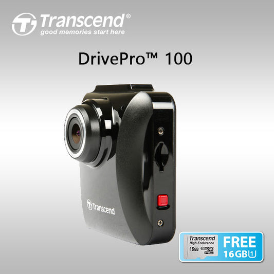 Transcend Dp100 Car Video Recorders & MLC 16GB Flash Card