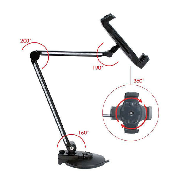 BLUEEYE 2 IN1 WALL STAND - BLACK