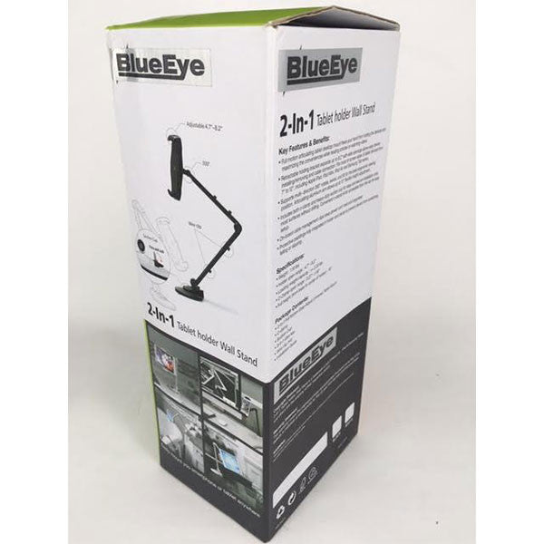 BLUEEYE 2 IN1 WALL STAND - BLACK