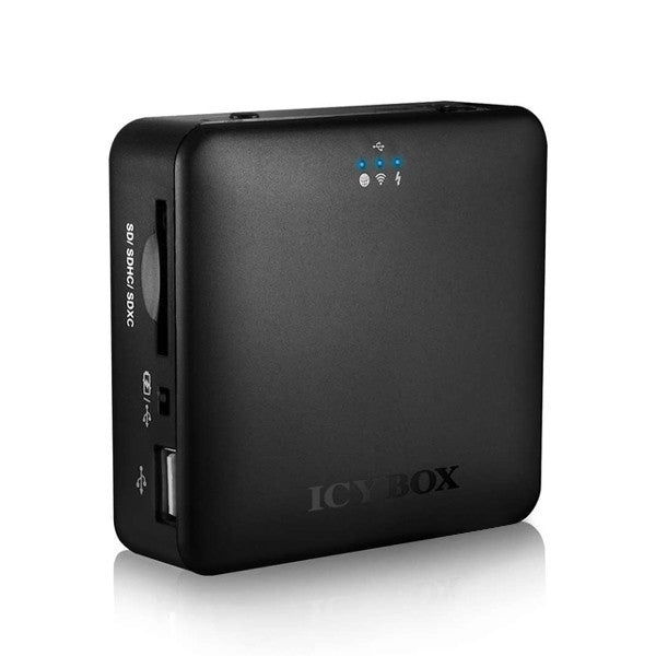 ICY BOX IB-WRP201SD WiFi-Station for SD cards, Access Point and Power Bank