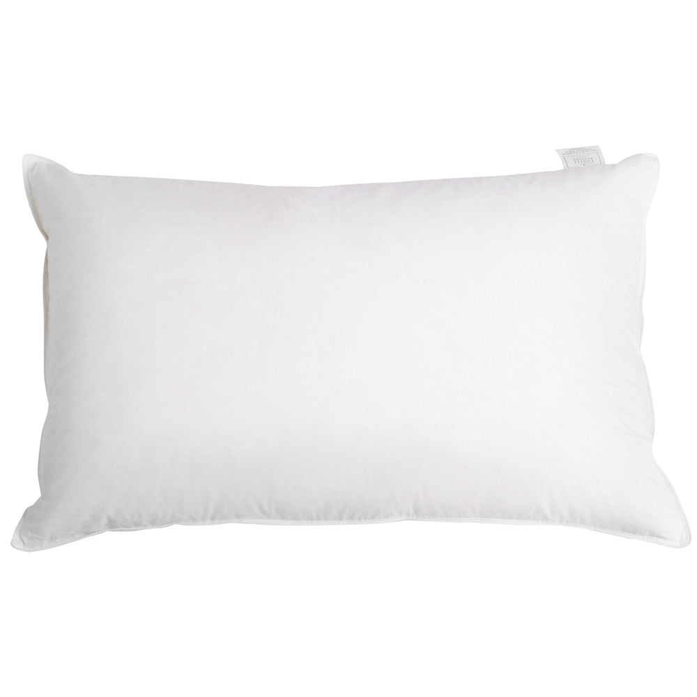 Set of 2 Goose Feathers & Down Pillow