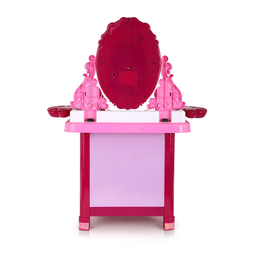 Kids Play Set Make Up Dresser 30 Piece - Pink