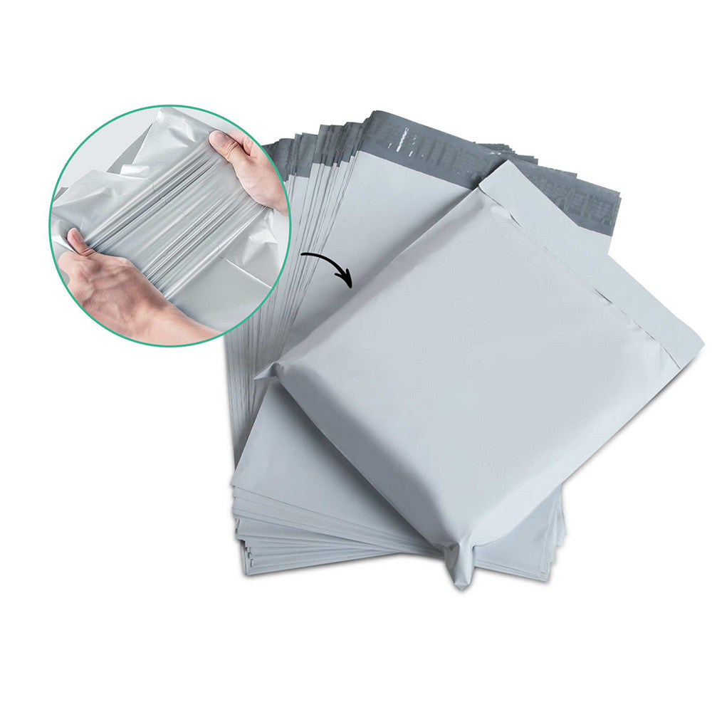 Set of 100 Poly Mailer Bags - 225 x 330mm