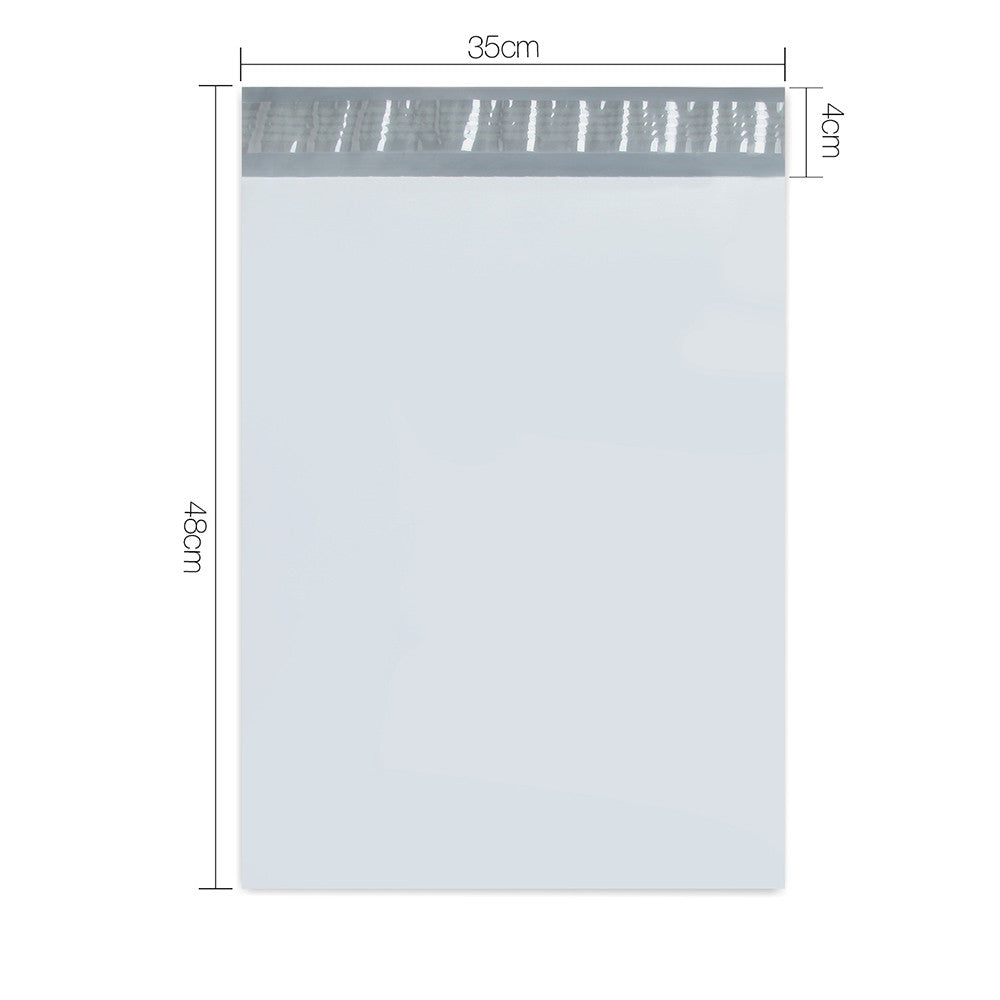 Set of 100 Poly Mailer Bags - 350 x 480mm