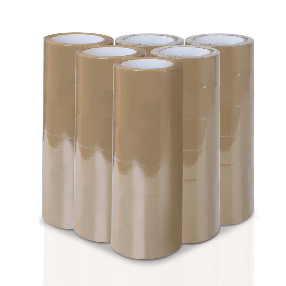 108 Rolls Packing Tape - 48mm x 75m - Brown