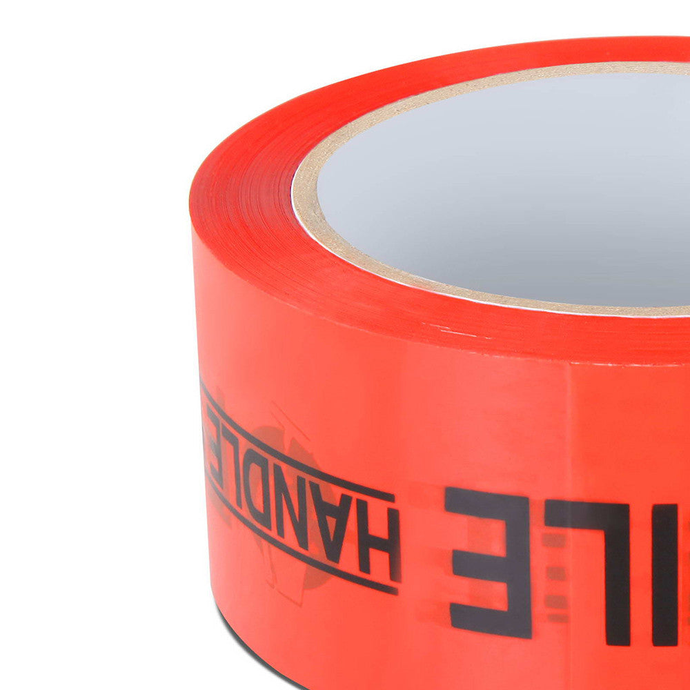 36 Rolls Red Fragile Tape 48mm x 75m