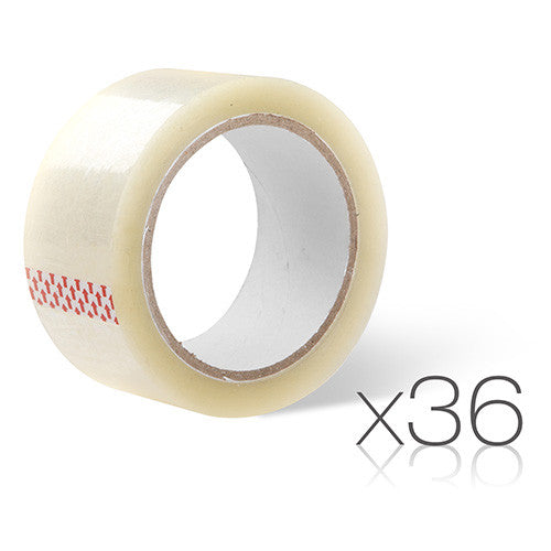 36 Rolls Transparent Packing Tape