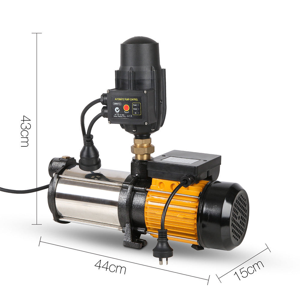 Weatherproof  2500W  9000L/H Flow Rate Pressure Pump